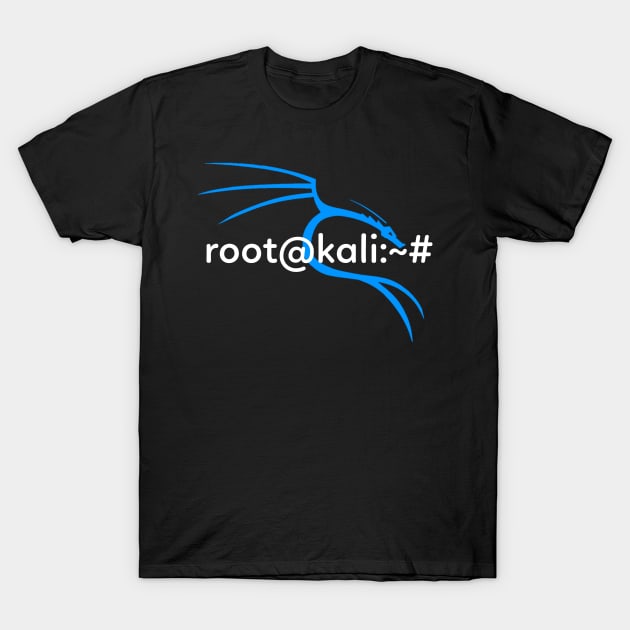 Cyber Security - Kali Linux Root T-Shirt by Cyber Club Tees